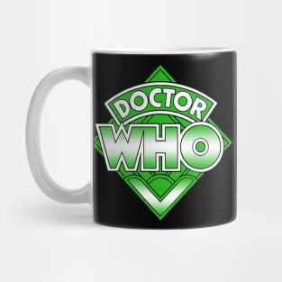 Doctor Who logo green Mug